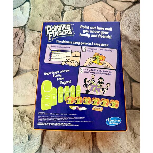 2 KIDS BOARD GAMES(U BUILD MONOPOLY-POINTING FINGERS) - Picture 4 of 9